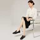 Vertundy Loafers for Women Penny Loafer Comfortable Slip On Dressy Casual Business Work Office Shoes 7