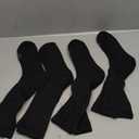 Doctor's Select Diabetic Socks for Men - 4 Pairs Crew Diabetic Neuropathy Socks for Men | Diabetic Socks for Men 9-12
