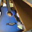 CAHAYA Acoustic Guitar: For Beginner 38 Inch Cutaway All Wood Guitar Starter Kit for Kids Teenager Adults with Guitar bag, Brass strings, Capo, String Pick, Scale Stickers and Cloth CY0354