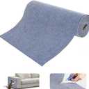 Cat Scratching Mat, Trimmable DIY Self-Adhesive Anti Scratch Furniture Protector, Climbing Wall Carpet, Couch Protector, Scratcher Scratching Pad Post Replacement (Light Grey, 118.1"x15.8")