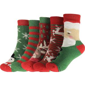 BenSorts Women's Winter Boots Socks Thick Warm Cozy Crew Socks Solid Color Gifts (Medium)