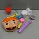 Dentist Color Dough Set, Dental Tools Kit Drill and Fill, Doctor DIY Playset Toys for Kids Toddlers 3 Years and Up, Art & Craft Gift with Moulds, Models, 5 Non-Toxic Color