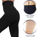 LUOYANXI Fleece Lined Leggings Women - Warm Soft Tummy Control Thermal Thick High Waisted Pants for Cold Winter (Black, M)