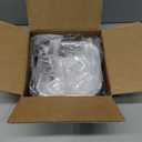 Hisencn Grill Drip Pan for Chargriller 5050 5650, Catch Pan Replacement Porcelain Steel Grease Collection Pan with 15 Pack Aluminum Foil Drip Pan, Grease Tray Liner