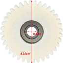 E Bike Motor Gear Electric Bicycle 36T Planetary Gears Wheel Hubs 47.5x13.5mm Bike Nylon Tooth Gear Compatible with Baf 500W Motor Gear E-Bike Accessories(3pcs Style A)