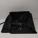 Wuglo Extra Stable Dog Car Seat - Reinforced Dog Seat for Medium-Sized Dogs, Waterproof, 4-Strap - Black, L Size