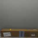 Dynasty Hardware Push Bar Panic Exit Device for Emergency Exit Doors Painted Aluminum, with Exterior Lever Handle