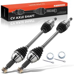 A-Premium Pair (2) Front CV Axle Shaft Assembly Compatible with Nissan Altima 2013 2014 2015 2016 2017 2018 L4 2.5L Sedan, Driver and Passenger Side