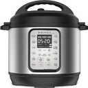 Instant Pot Duo Plus 9-in-1 Multicooker, Pressure Cooker, Slow Cook, Rice Maker, Steamer, Saut, Yogurt, Warmer & Sterilizer, Includes App with Over 800 Recipes, Stainless Steel, 6 Quarts