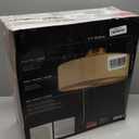 Globe Electric 2-Light Flush Mount Ceiling Light, Matte Brass Finish, White Linen Shade, E26 Base, Dimmable, Minimalist Home Lighting, 60998