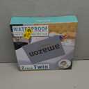 2 Pack Twin Size Premium Waterproof Mattress Protector, Soft Breathable Mattress Pad, Noiseless Waterproof Bed Cover - Stretch to 21" Fitted Deep Pocket Mattress Protection (Basic White - 2pack)