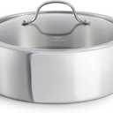 Calphalon Tri-Ply Stainless Steel Cookware, Dutch Oven, 5-quart