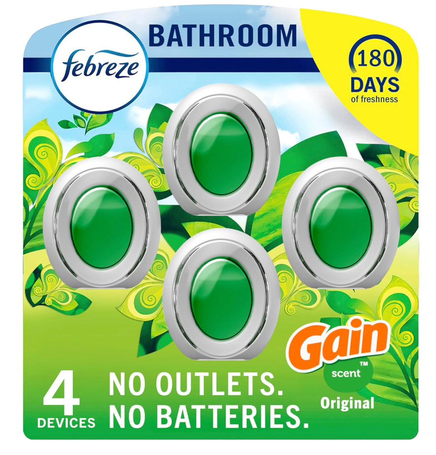 4x1 Count Febreze Small Spaces Gain Original Scent