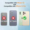 SPIDERCASE Waterproof Case Compatible with iPhone 12 /Compatible with iPhone 12 Pro (Green/Clear)