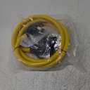 10ft EV Charger Adapter Cord Compatible with NEMA TT-30P to 14-50R, 30 A RV Generator Outlet to 50 A EV for Level 2 Charging, 3 Prong to 4 Prong Power Extension Cord with Handle, ETL Listed