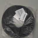 Black Rubber Weather Stripping Door Seal Strip, D Shape Door Weather Seal Strip, Self-Adhesive Soundproofing Frame Insulation Tape for Doors Frame/Window Seal,Blocks Cold Drafts Noise (33 feet)