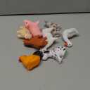 XY-WQ Bath Toys No Hole, for Infants 6-12& Toddlers 1-3, No Hole Bathtub Toys (Animal , 8 Pcs with Mesh Bag)