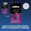 Lavazza Espresso Maestro Intenso Aluminum Capsules Compatible with Nespresso* Original Machines, Medium-Dark Espresso Roast, Arabica and Robusta (60 Capsules) (EXP 06/30/26)