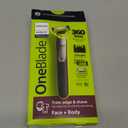 Philips Norelco for Face + Body, Electric Beard Trimmer, Shaver and Groomer, 5in1 Adjustable Comb, 1x Body Kit, Model QP2834/70, Black/Lime Green