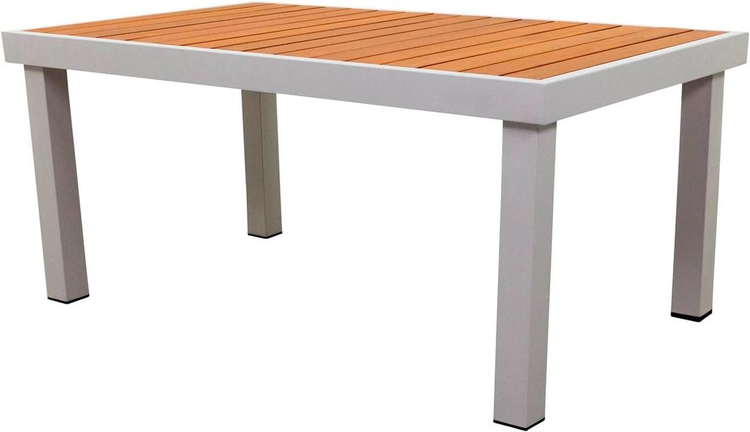 Courtyard Casual Catalina Coffee Tables, 23.62, White & Blonde