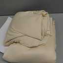 10x10ft Wrinkle Free Champagne Backdrop Curtain for Parties Soft Fabric Drapes Wedding Champagne Curtain Backdrop for Birthday Party Decorations Background for Photography 5x10ft, 2 Panels