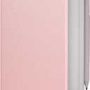 RSAquar Case for Remarkable Paper Pro Move Tablet 7.3" (2025)  Lightweight Hard Back Folio Cover with Auto Sleep/Wake, Built-in Pen Holder, Protective Book Case (Rose Gold)