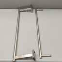 KOKOSIRI Bath Towel Holders Brushed Nickel Bathroom Rack 24-Inch Double Towel Bars Rails for Garage Kitchen Stainless Steel B5009BR-L24