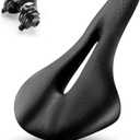 ROCKBROS Bike Seat Memory Foam Bike Saddle Comfortable Waterproof for City MTB Racing Bikes