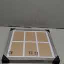 13x13 Collage frame with 6 Openings 4X6 Pictures, Multiple Picture Frame with Mat, Wall or Tabletop Decor, Grey Wood Grain,2 Pack