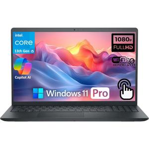 Dell 3530 Inspiron 15.6" FHD Touchscreen Laptop Computer for Business/Home/Student, Intel 10-core 13th Gen i5-1334U, Intel UHD Graphics, 32GB RAM 1TB SSD, AI Copilot, Numeric Keypad, Windows 11 Pro
