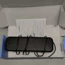 Computer Speakers for Desktop Monitor,Single Speakers for Desktop PC,Laptop Speaker with Loud Sound,Volume Control Easily Clamps to Monitors(USB-C to USB Adapter Included) (Black)