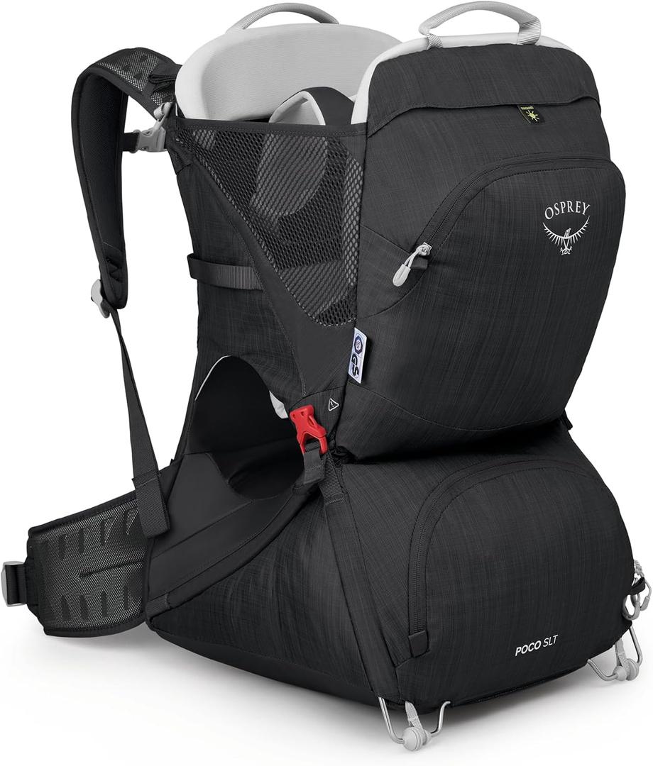 Osprey Poco SLT Lightweight Child Carrier Backpack, Black OS