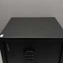 Amazon Basics Steel Home Security Electronic Safe with Programmable Keypad Lock for Documents, Jewelry, Valuables, 1.2 Cubic Feet, Black, 13"W x 13"D x 14.2"H