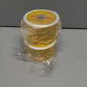 2 x Double Face Maize Yellow Satin Ribbon 2 inch X 25 Yards Polyester Maize Yellow Ribbon for Gift Wrapping Very Suitable for Weddings Party Hair Bow Invitation Decorations and More