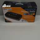 Vacuum Sealer Machine, Updated Powerful 95KPa Commercial Food Saver with Double Seal for 2X Strength, Built-in Cutter, Bags Storage & Easy-Lock Handle, Includes Free Bags (1 Roll + 10 Pre-cut) Black