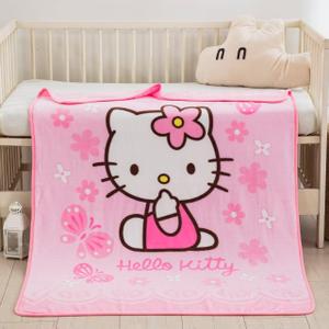 Cartoon for Kitty Super Soft and Warm Blanket Specially Designed for Children. It Measures 55 inches by 40 inches. It is Suitable for Placing on Sofas and Chairs, and can be Used in The Living Room.