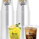 70th Birthday Party Disposable Cups, Funny Birthday Party Decorations for Women Men, Clear Plastic Cups Bulk Happy Birthday Disposable Drinking Cups for Birthday 50pcs (Color 3)