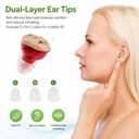 Hearing amplifiers feature a compact Dual-channel in Ear and nearly invisible design that blends naturally with your appearance. Lightweight construction provides a comfortable fit for everyday use at home, work, or while traveling