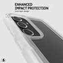 2 x Pelican Voyager - Samsung Galaxy S24 Plus Case [6.7"] [18ft MIL-STD Drop Protection] [Wireless Charging] Phone Case for Samsung Galaxy S24 Plus w/Belt Clip Holster Phone Stand - Anti Yellowing - Clear