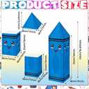 18 Pcs Large Back to School Decorations 26.37" Pencil Crayons Boxes First Day of School Party Favors for Classroom Photo Booth Props for Preschool Kindergarten(Crayons)