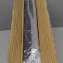 LOFTEY C Shaped End Table, Couch Side Tables That Slide Under, C Side Table for Couch & Sofa, Perfect for Small Space, Rustic Brown