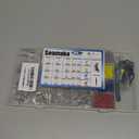 Seamaka 720 Pcs 21 Type Car Electrical Wire Terminal Tool kit 1/1.5/1.8/2.2/2.8/3.5mm Connector Pins Terminal Removal Male Female Crimp Pins Non-Insulated Plug