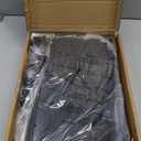 150L Laundry Hamper with Wheels, Rolling Laundry Basket with Metal Frame and Removable Bag, Large & Tall Dirty Clothes Hampers for Bedroom Aesthetic, Laundry Room, Bathroom, Dorm-Black (40GAL)