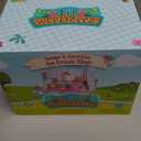 Li'l Woodzeez  Dollhouse Furniture Set with 26 Pieces  Living Room & Nursery Includes Sofa, Crib & Miniatures with 3 Posable Figures  Toddler Doll House Playset for Imaginative Play 3+ Years