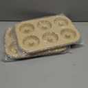 Donut Pan for Baking - Set of 2 Non-stick Donut Pans - Carbon Steel Doughnut Pan - 6 Cavity Full-Sized Donut Molds for Baking - Trendy Beige Donut Baking Pan