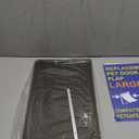 2 Pack Large Dog Door Replacement Flaps with 1 Aluminium Alloy Replacement Bracket, Compatible with Petsafe Freedom Doggie Doors, PAC11-11039 10 1/8" X 16 7/8" -with Screws(Smoky Translucent)