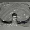 Everlasting Comfort Doctor Recommended Memory Foam Seat Cushion for Office Chairs & Car - Ergonomic Office Desk Accessories - Cushions for Tailbone Pain Relief, Sciatica (Black, Large) (01. Black Mesh)