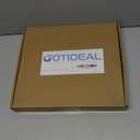 GOTIDEAL 12 x 12 Inch Scrapbook Album with 10 Metallic Markers,80 Pages Craft Paper Photo Album for Wedding and Anniversary, Family DIY Photo Album with Scrapbooking Stickers Corners(Yellow)