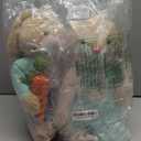 Glintoper 2 Pack Easter Decorations Standing Bunny with Stretchable Legs, 21" to 26" White Rabbits Couple Figurine, Party Favor Photo Props Gifts for Office Kitchen Farmhouse Front Door Spring Home (Pastel)