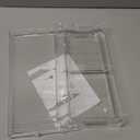 Window Bird Feeder for Outdoors, Clear Birds Feeders Window Mounted with Self-Adhesive Hooks, Outside Wild Bird Watching for Hummingbird,Finch in Garden, Yard, Elderly Kids Viewing